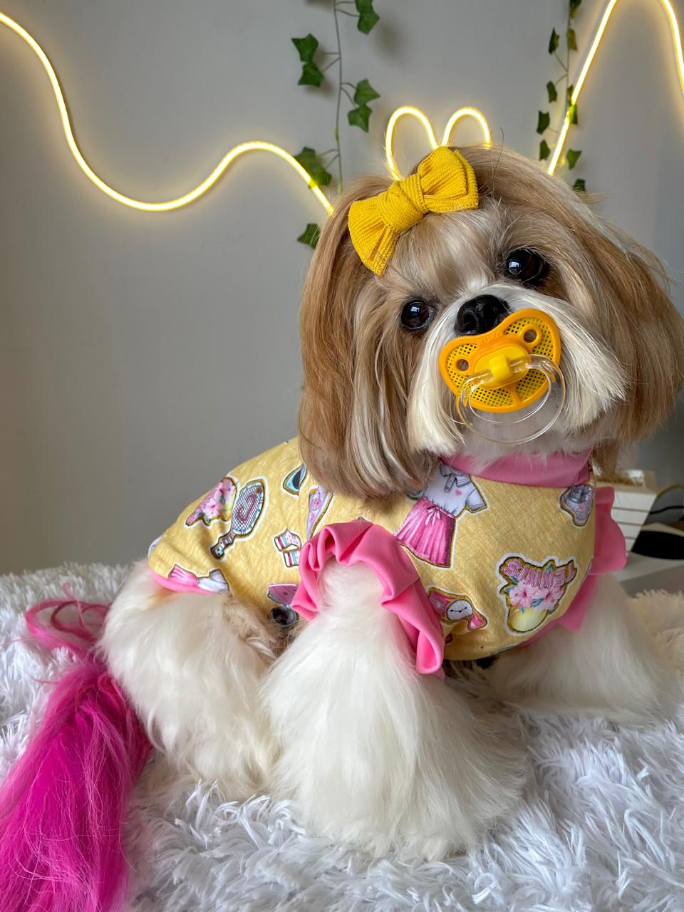 Regatinha fru fru tenista