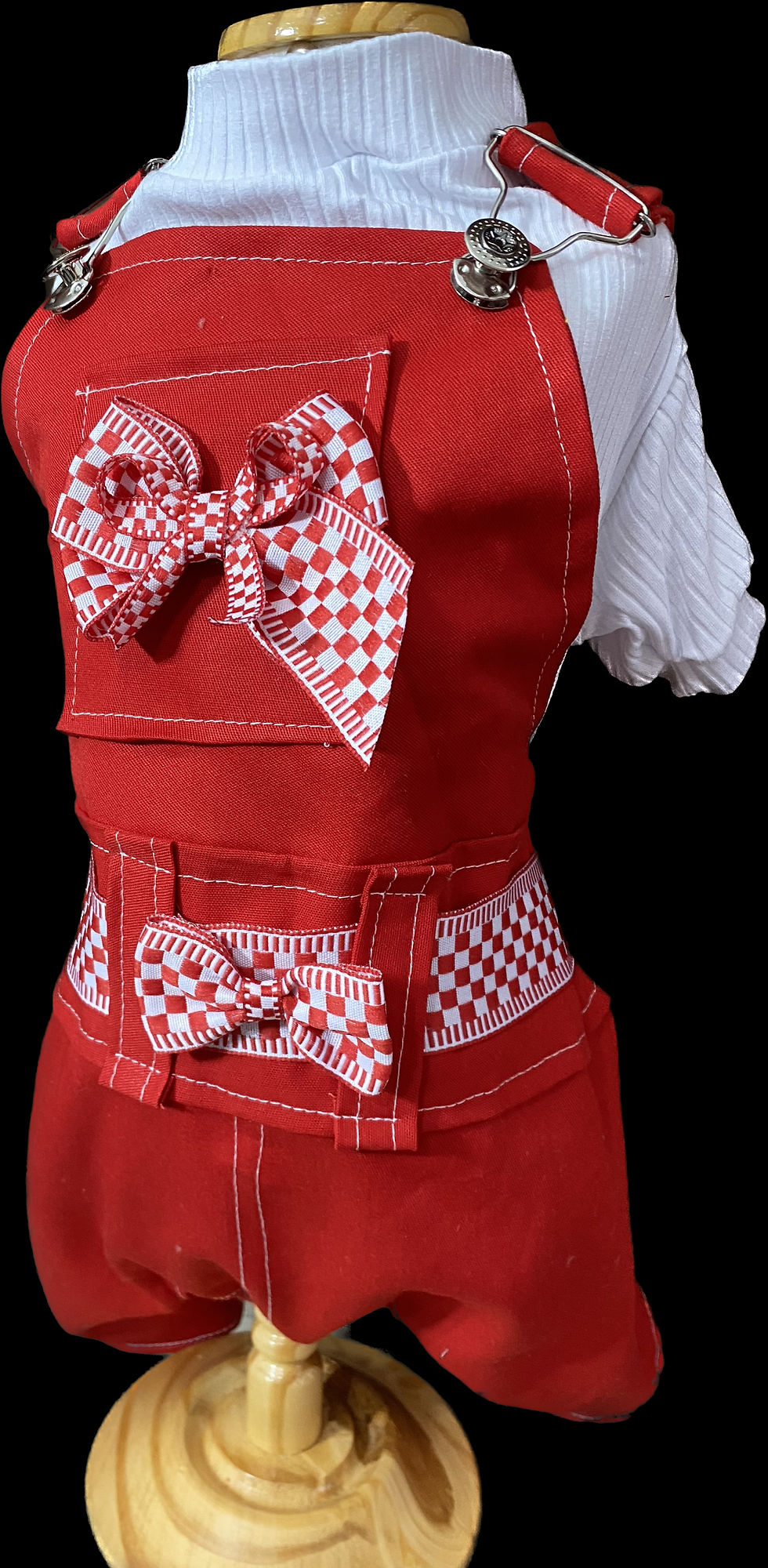 Miniatura: Jardineira Red Girl