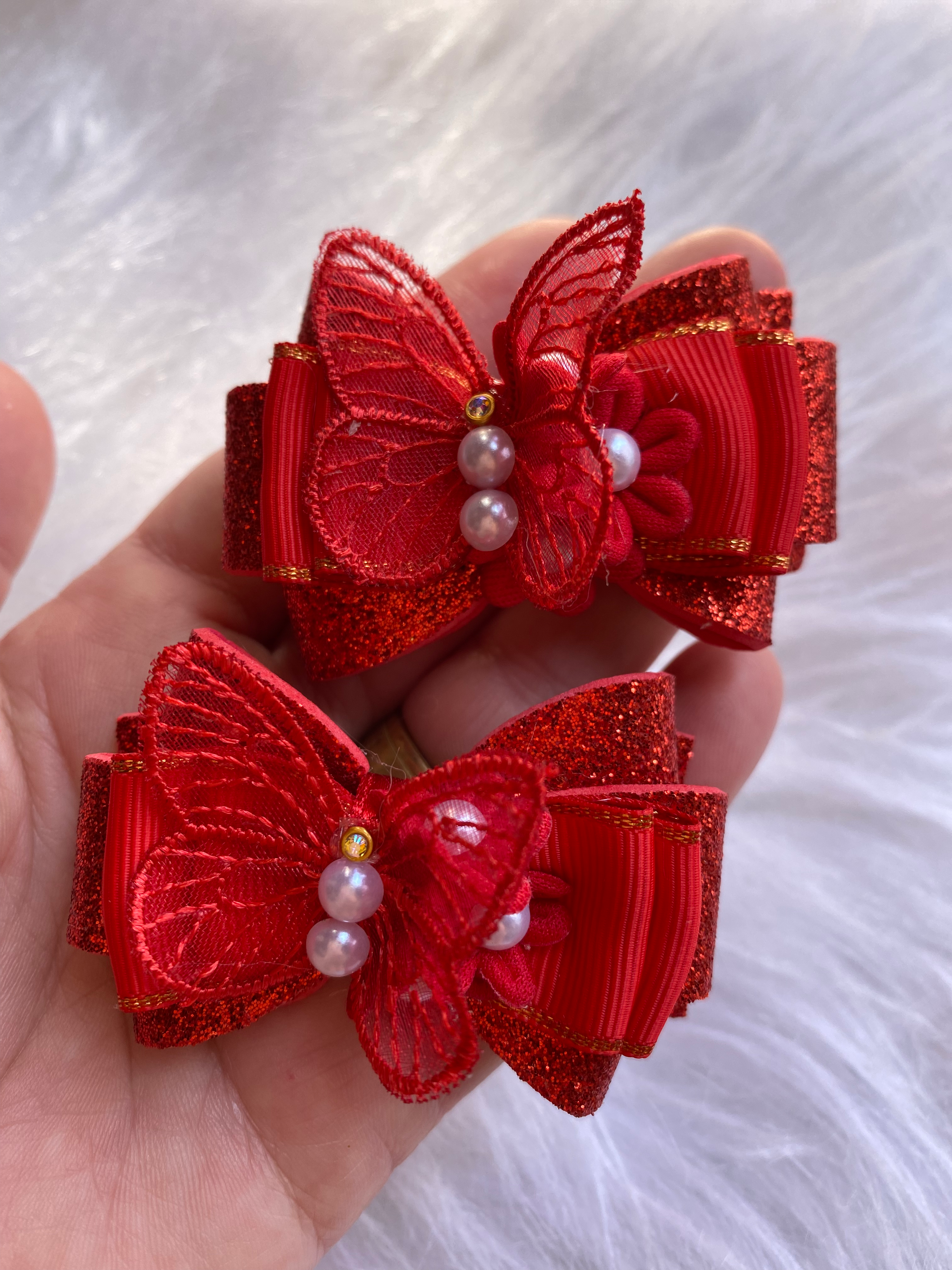 Lacinho borboleta red