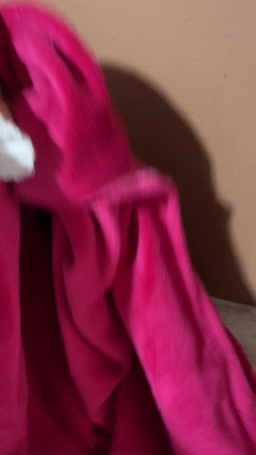 Miniatura: Manta com capuz pink