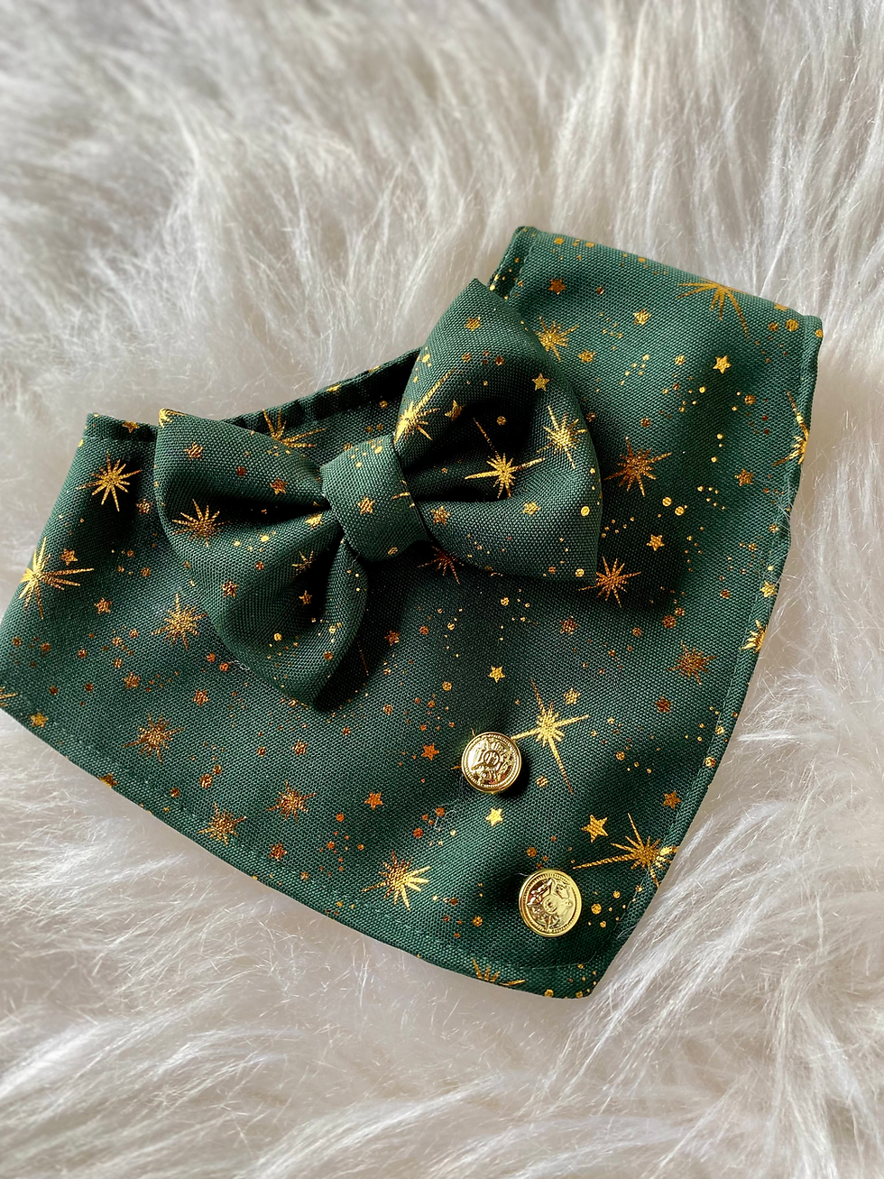 Miniatura:  Bandana estrelas verde