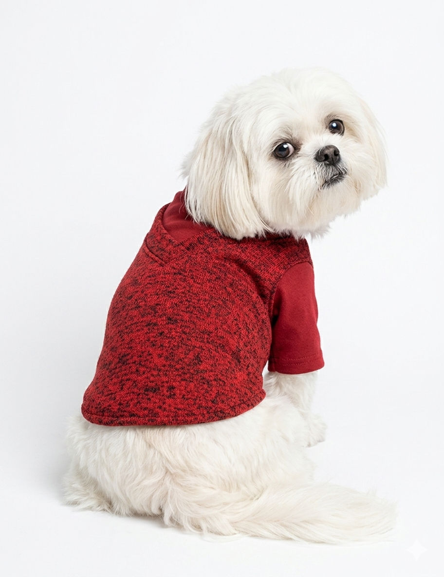 Suéter vermelho