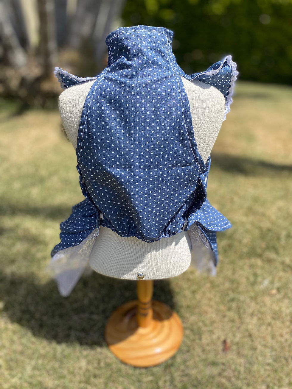 Miniatura: Vestido Poá blue