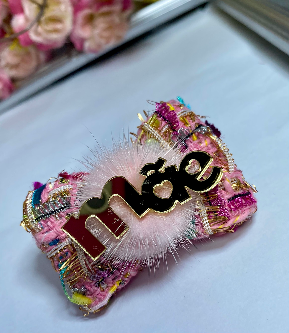 Miniatura: Mãe Tweed pink