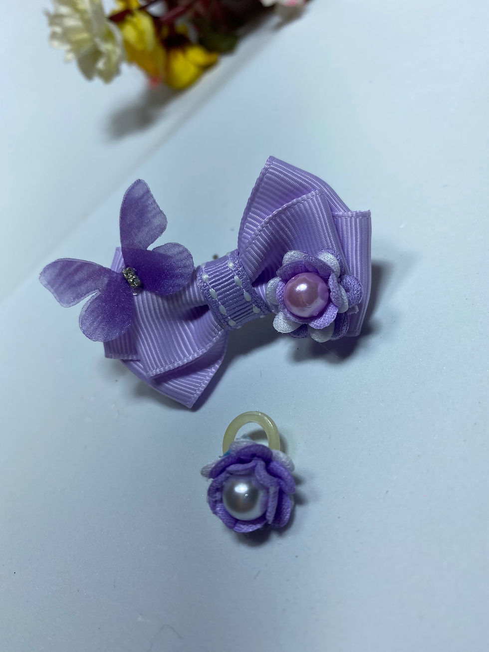 Miniatura: Borboletinha /Kit penteado