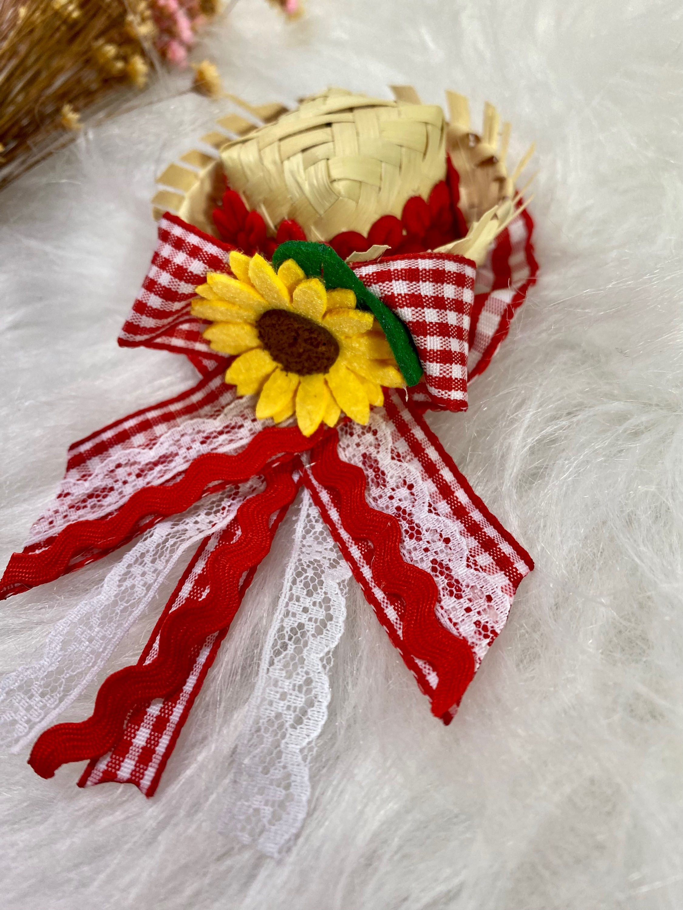 Mini Chapéu girasol