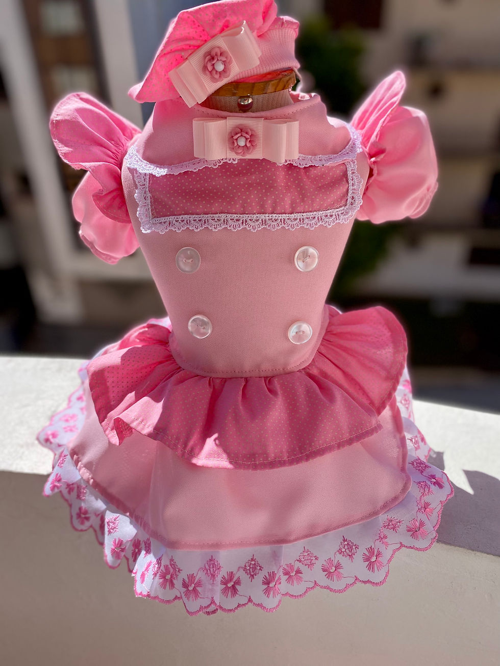 Miniatura: Vestido + boina Charmy 