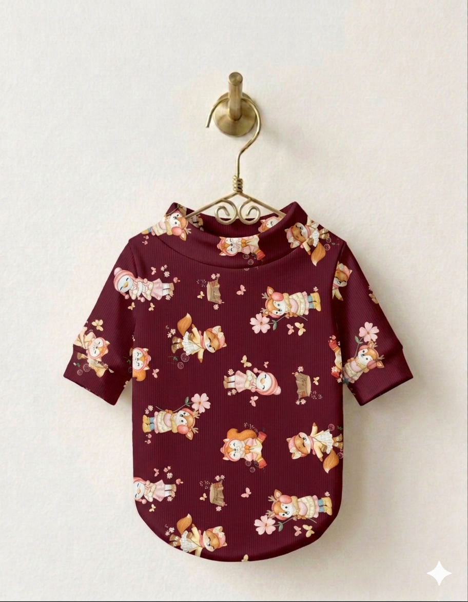 Camiseta raposinha