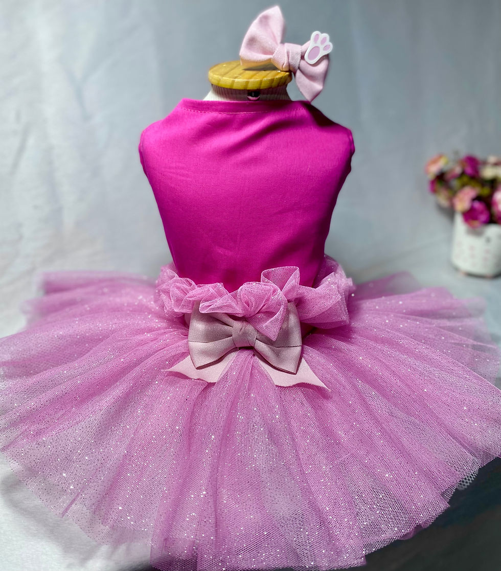 Miniatura: Vestido pink glow