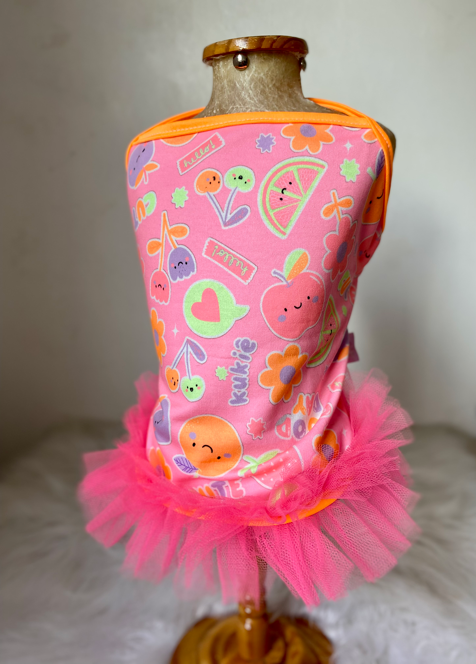 Miniatura: Regata tutu neon 