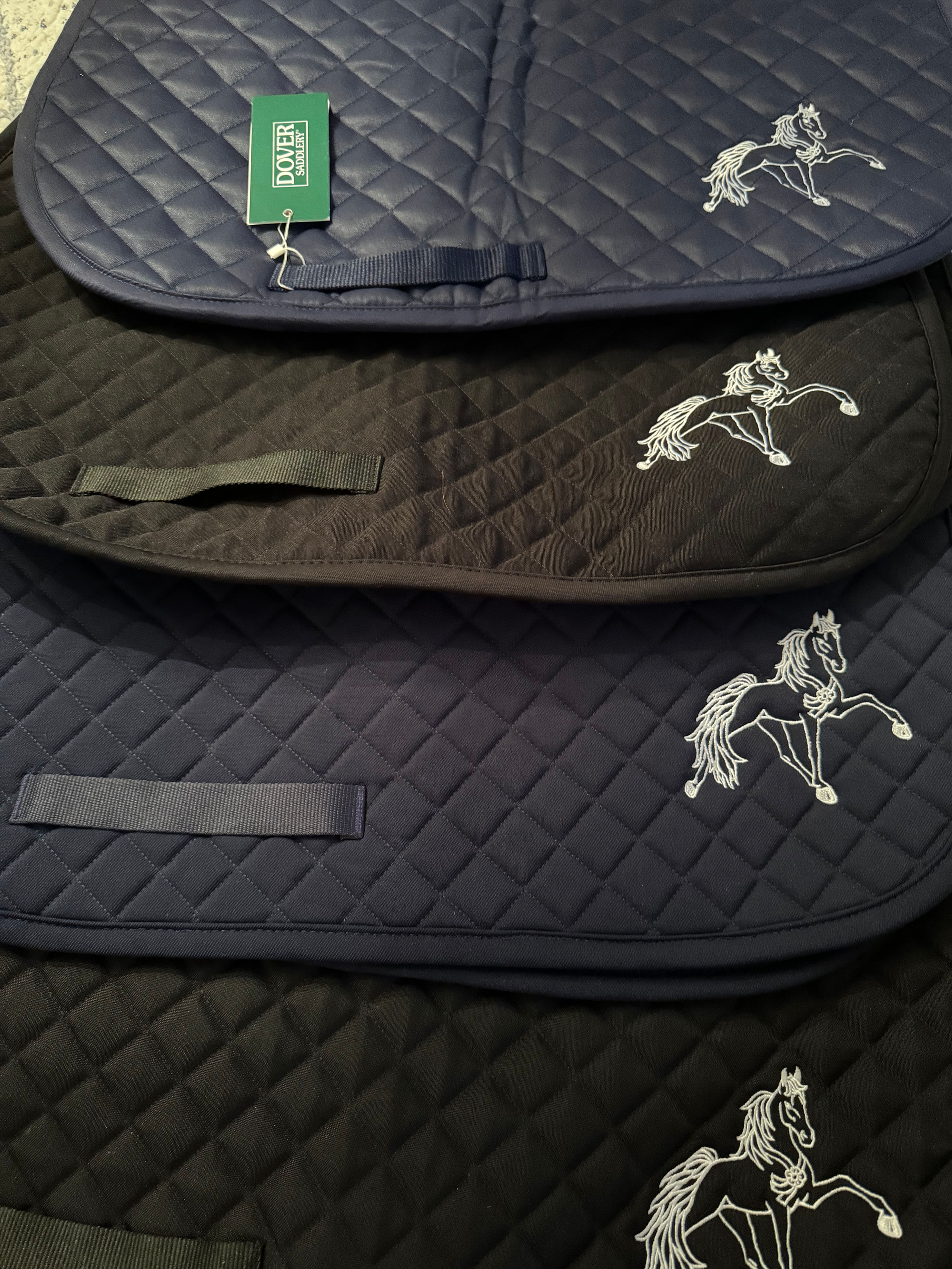 Customizable Saddle Pads