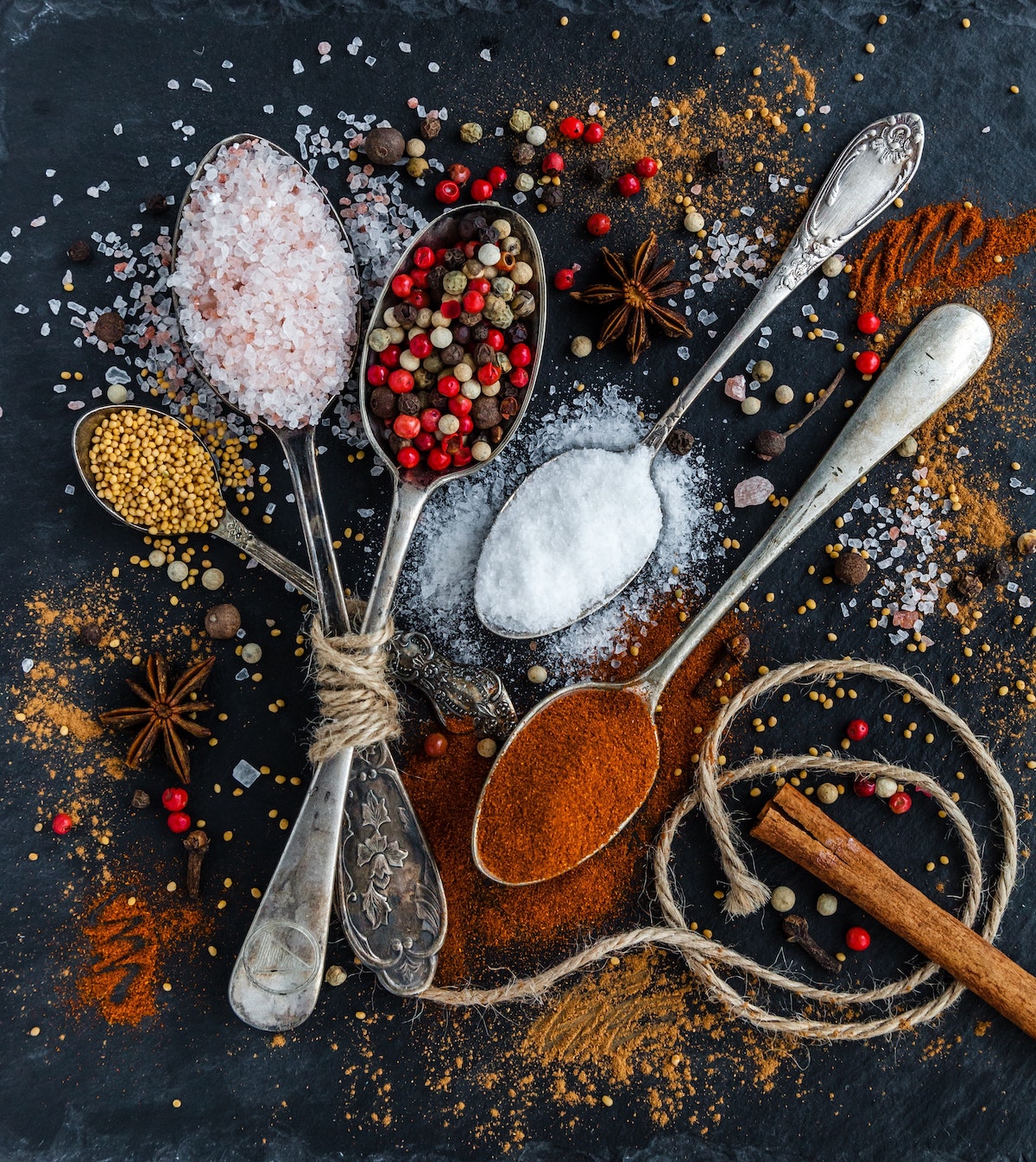 Indian masalas and spices