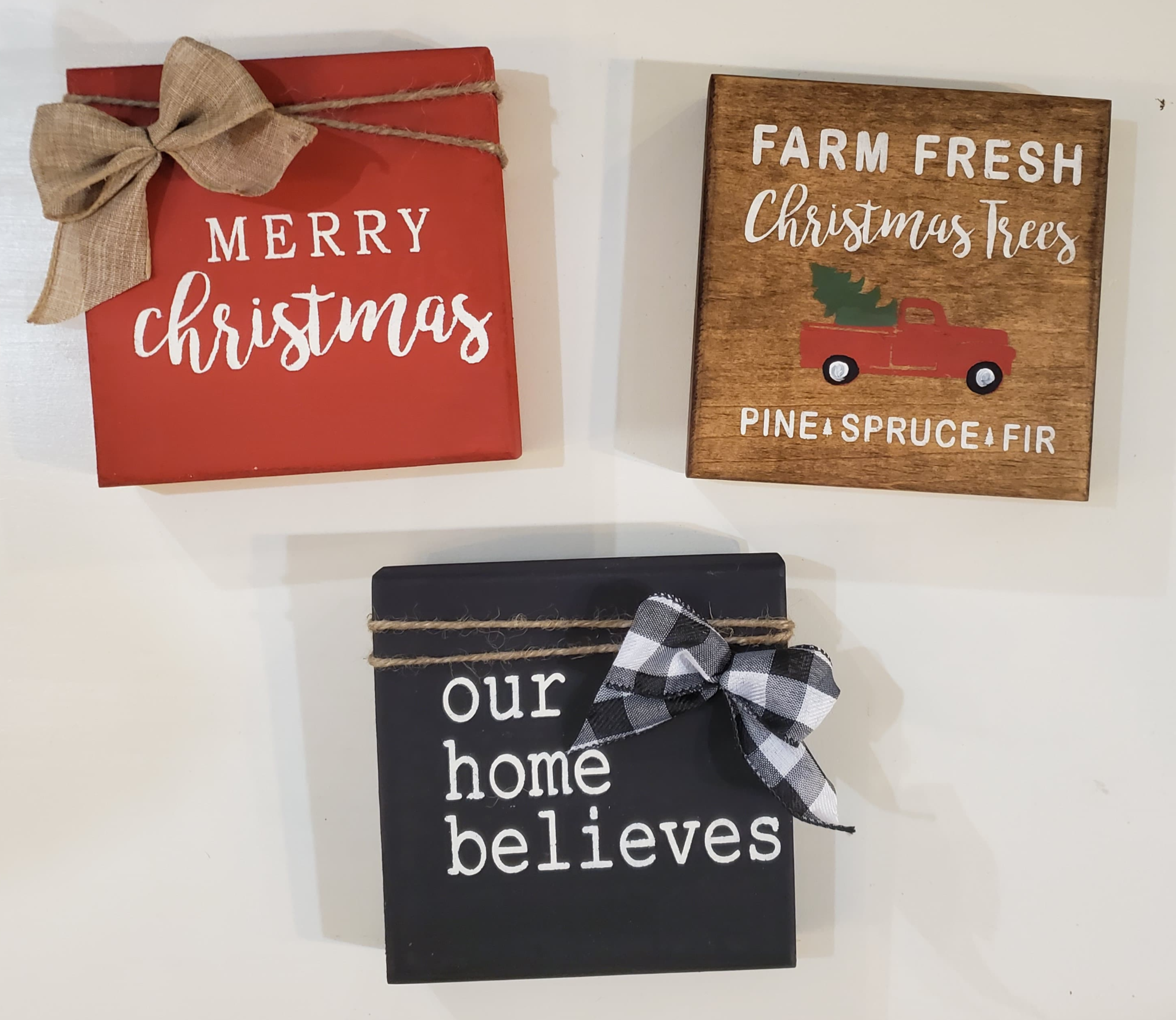 Holiday Block Trio