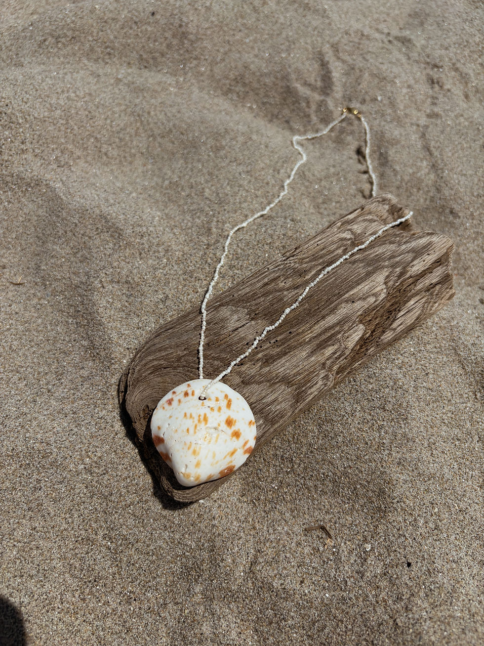 Thumbnail: Seashell & Pearl Necklace