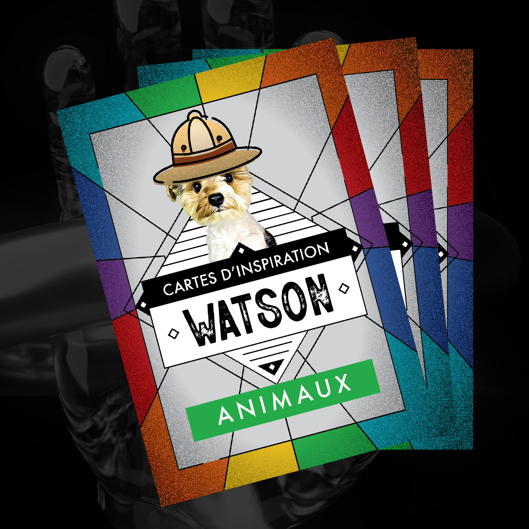 Inspirational Cards: Animal Deck (French)