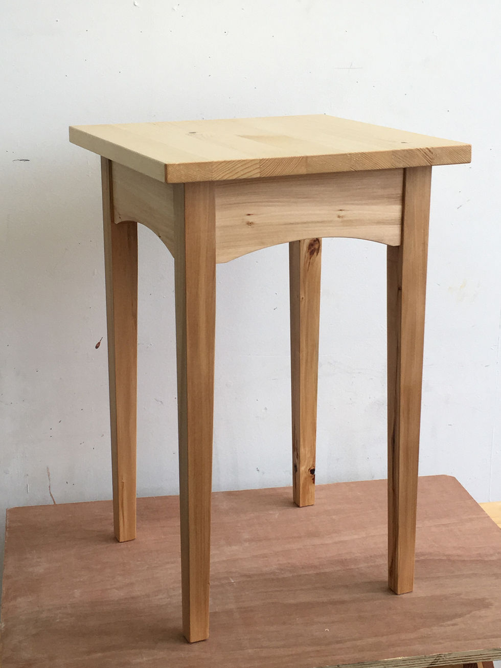Joinery exercise: table