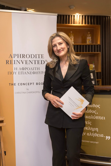Christina Charokopou during her book signing event at IANOS bookstore Athens, June 2nd, 2026