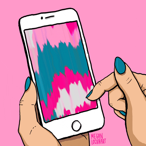 Scrolling on phone
