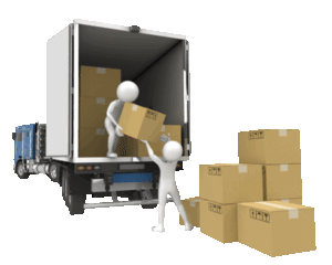unloading packages