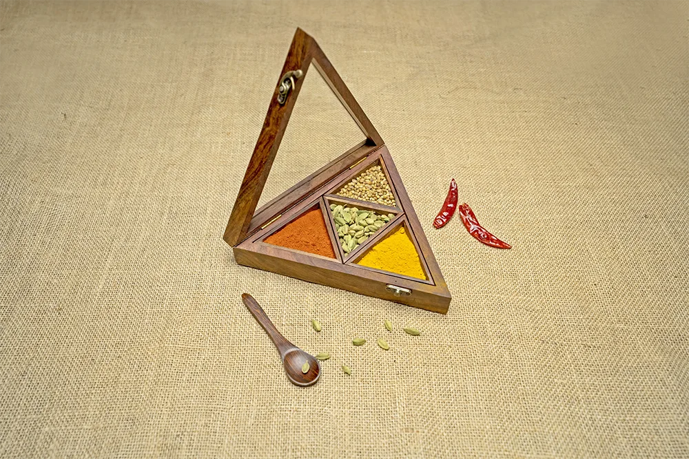 4 Partition Triangular Spice Box.webp