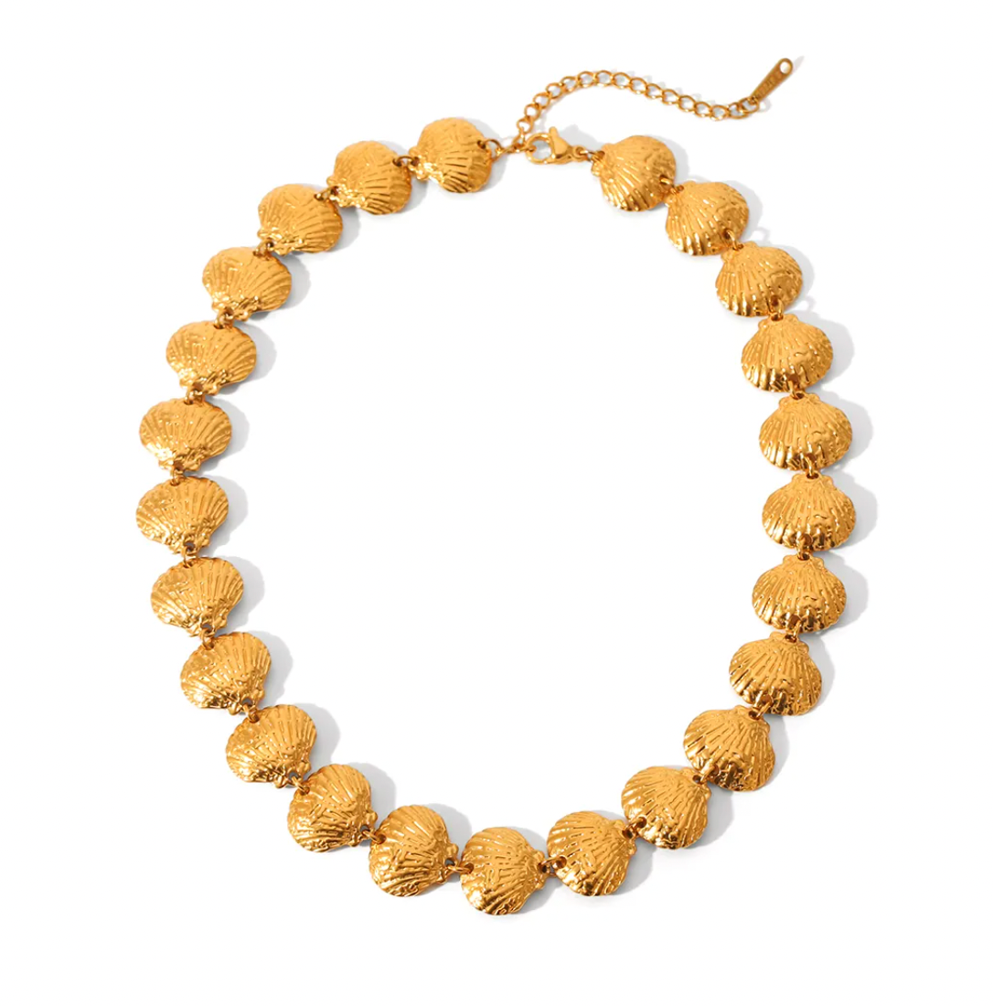 Brillo de Coral Necklace