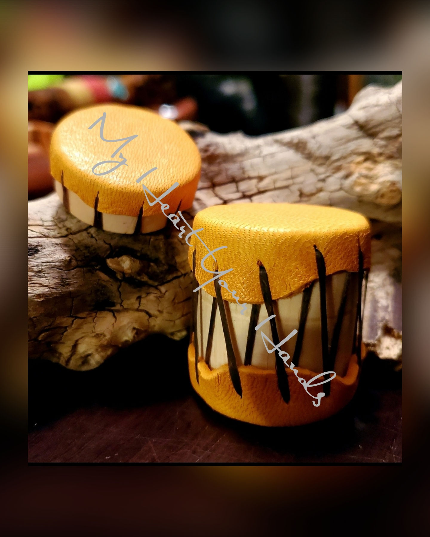 Miniature Pow Wow drum 