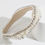 Thumbnail: Faux Pearl Bridal Headband with Diamante Design