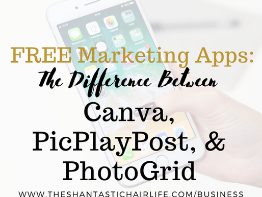 Free Marketing Apps: The Difference Between Canva, PicPlayPost, & PhotoGrid