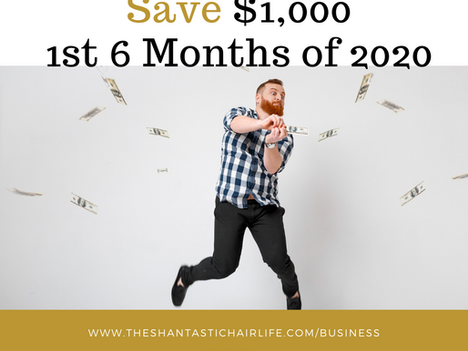 Save $1,000 First Six Months of 2020