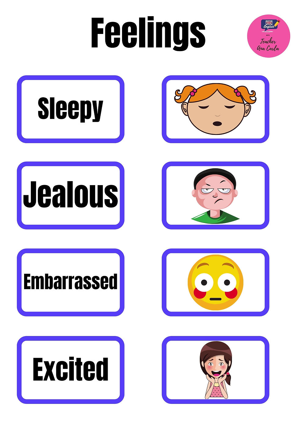 Feelings Game - Jogo dos Sentimentos