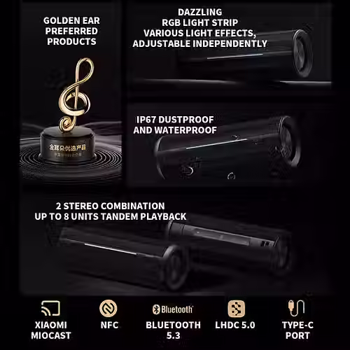 Miniatura: Parlante Xiaomi ASM02A Harman Cardom (40W)