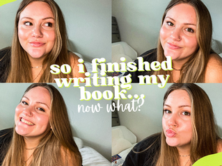 I finished writing my book...now what?
