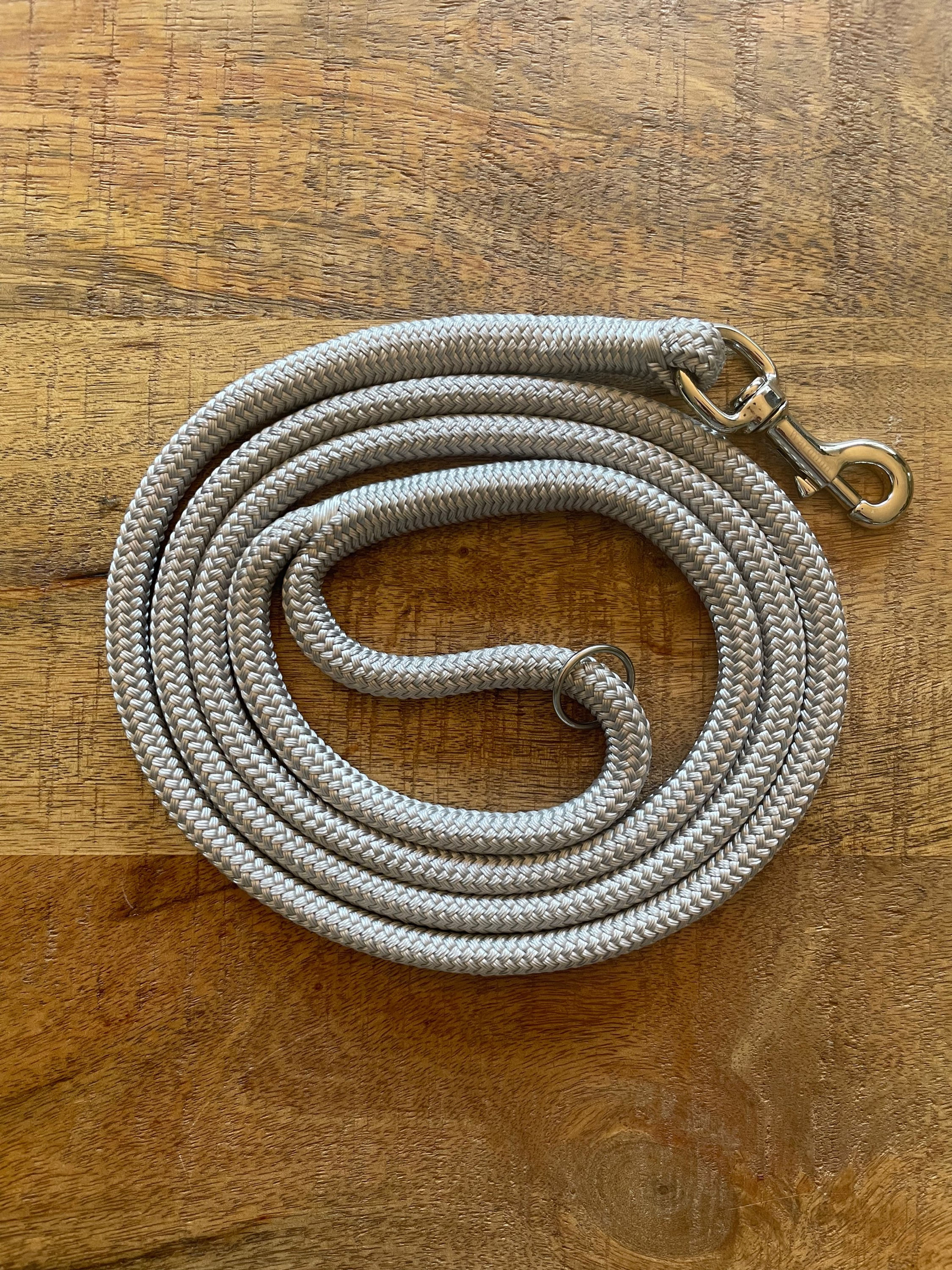 10mm Silver  Dog Lead 