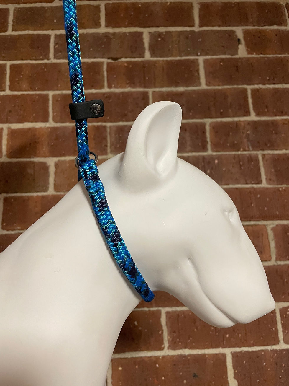 Thumbnail: 8mm Slip - Flat Braid - Ocean Blues