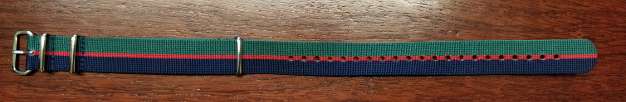 Royal Welsh Watch Strap (Regimental Colours)