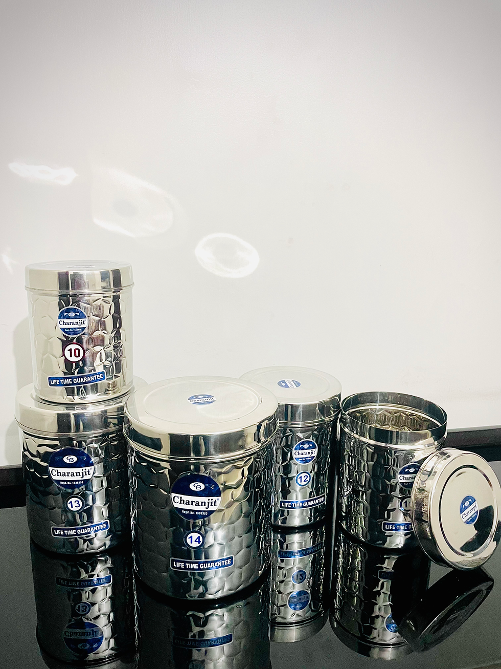 Thumbnail: SS DEEP DABBA (Honeycomb Design)