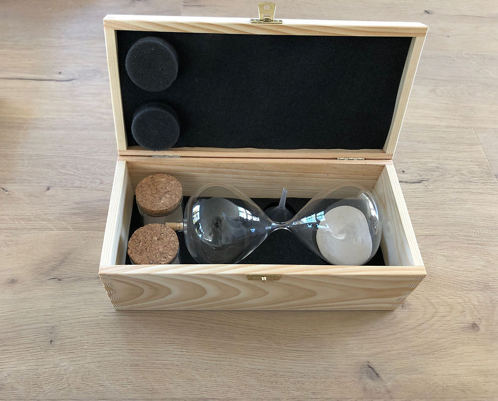 Miniaturbild: Sanduhr-Set Hochzeit