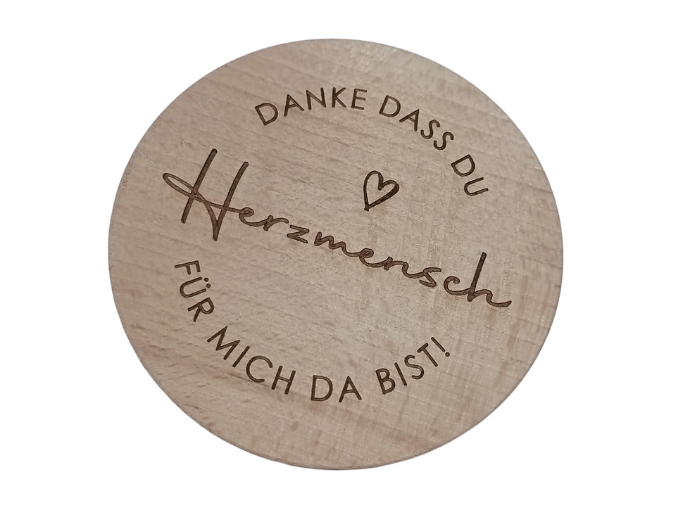 Miniaturbild: Glasbehälter mit Bucheholzdeckel