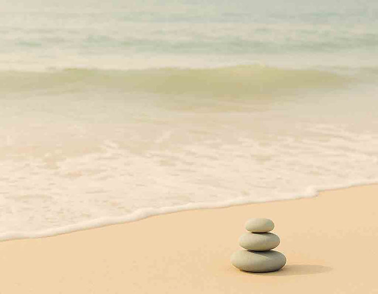 Une belle plage de sable fin