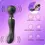 Miniatura: Varinha Mágica Vibrador Corporal Clitoriano de Silicone