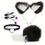 Miniatura: KIT PLUG ANAL CAUDA DE RAPOSA , TIARA DE ORELHAS, GRAMPOS P MAMILO E GARGANTILHA