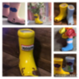 Muddy Puddle Boot Vase