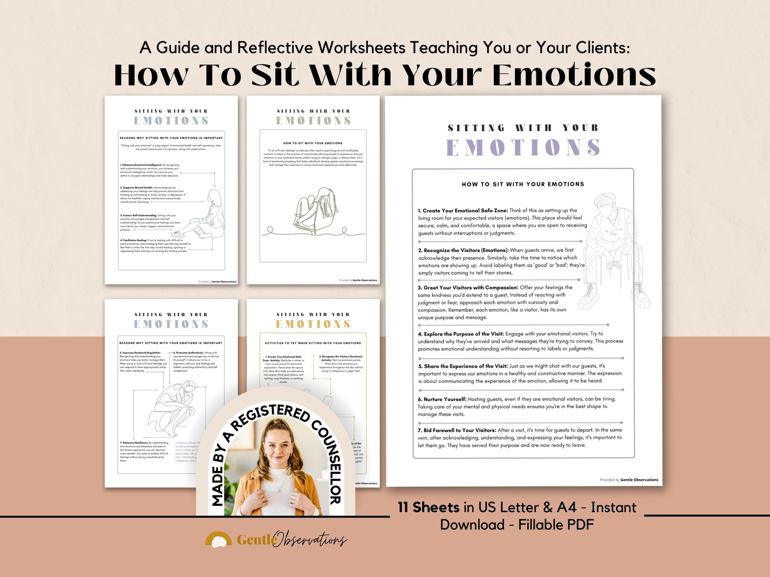Sitting With Your Emotions for Adults
