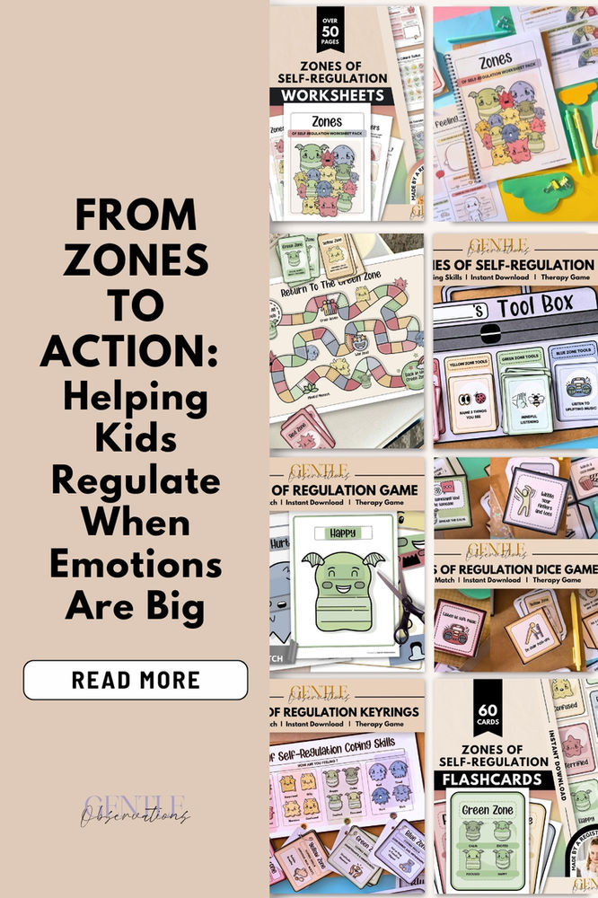 From Zones to Action: Helping Kids Regulate When Emotions Are Big