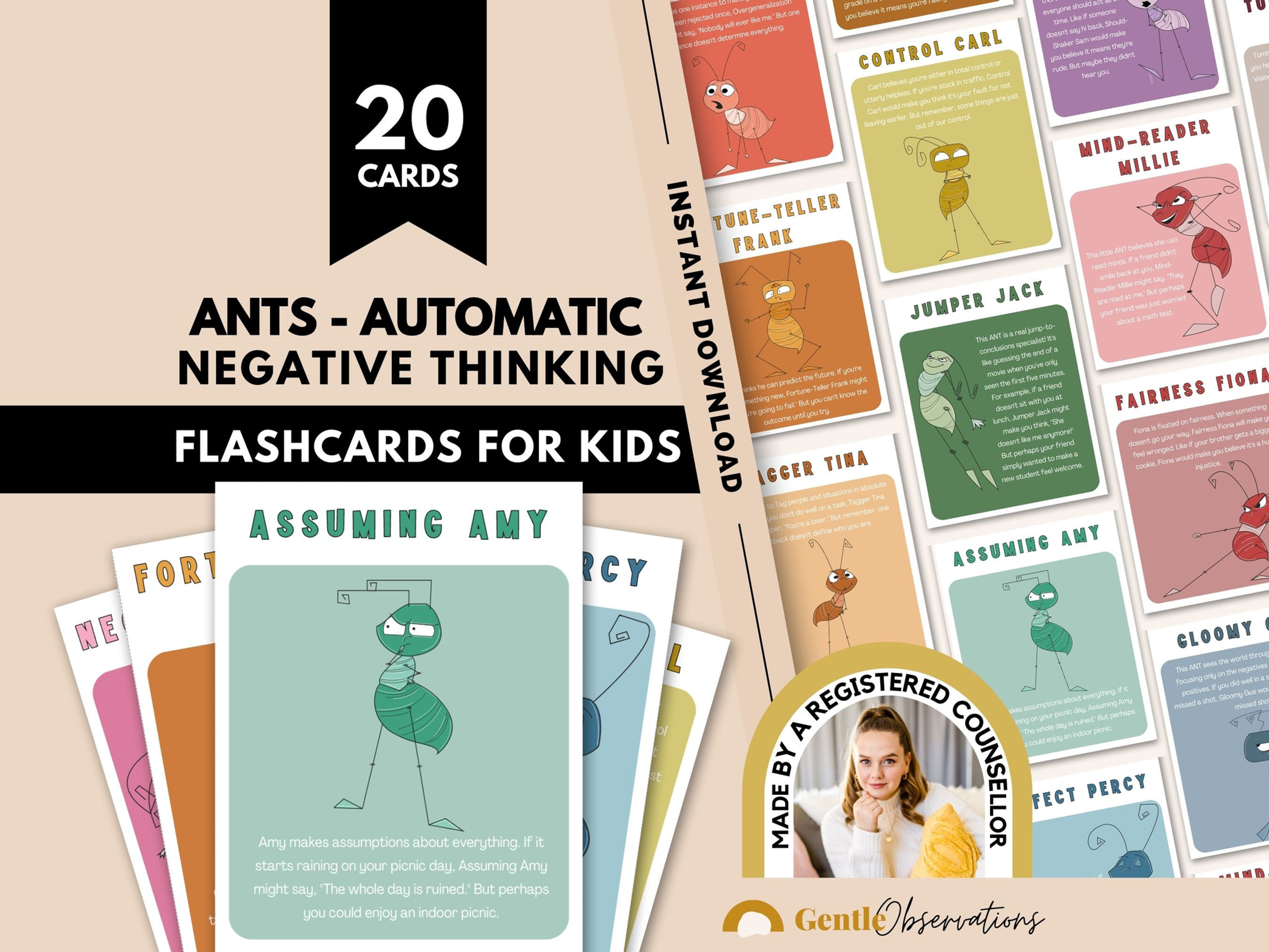 ANTs - Automatic Negative Thinking Cards