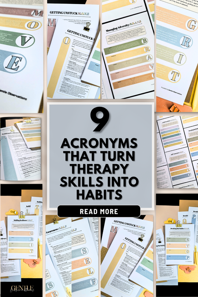 9 Acronyms That Turn Therapy Skills Into Habits