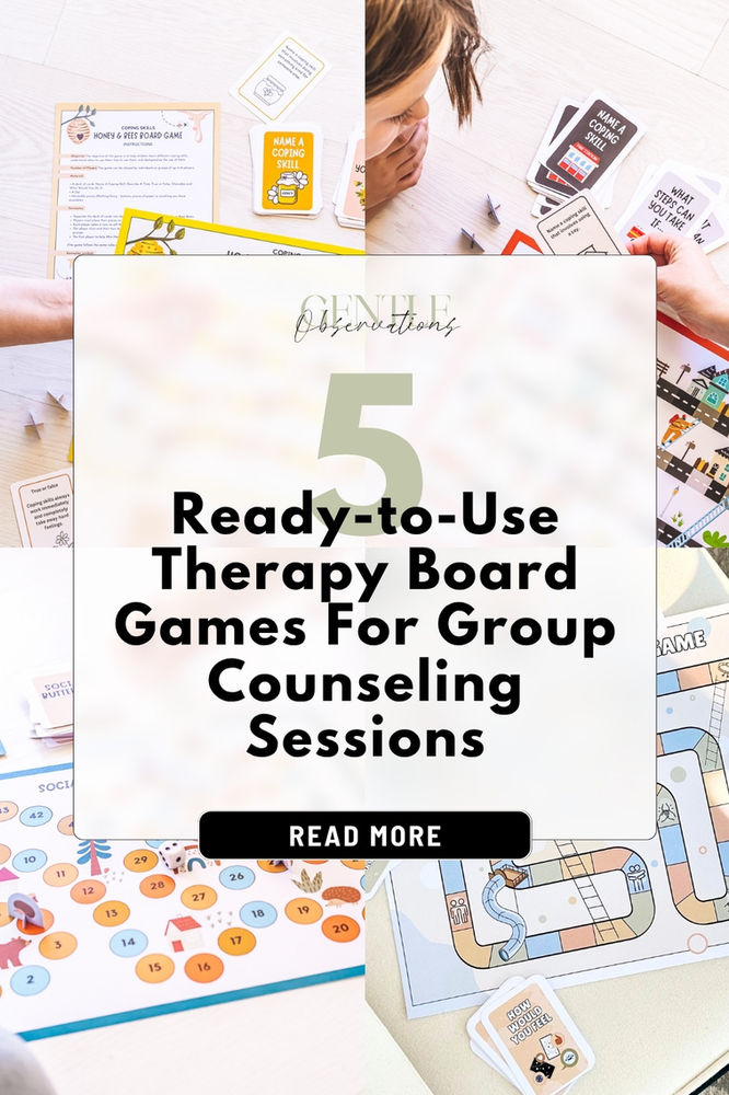5 Ready-to-Use Therapy Board Games For Group Counseling Sessions