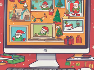 Holly Jolly Hustle: Transforming Your Home Office into a Festive Wonderland