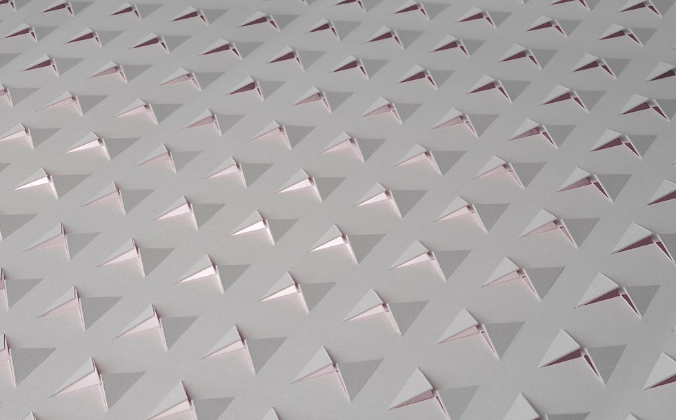 Geometric Pink Pattern