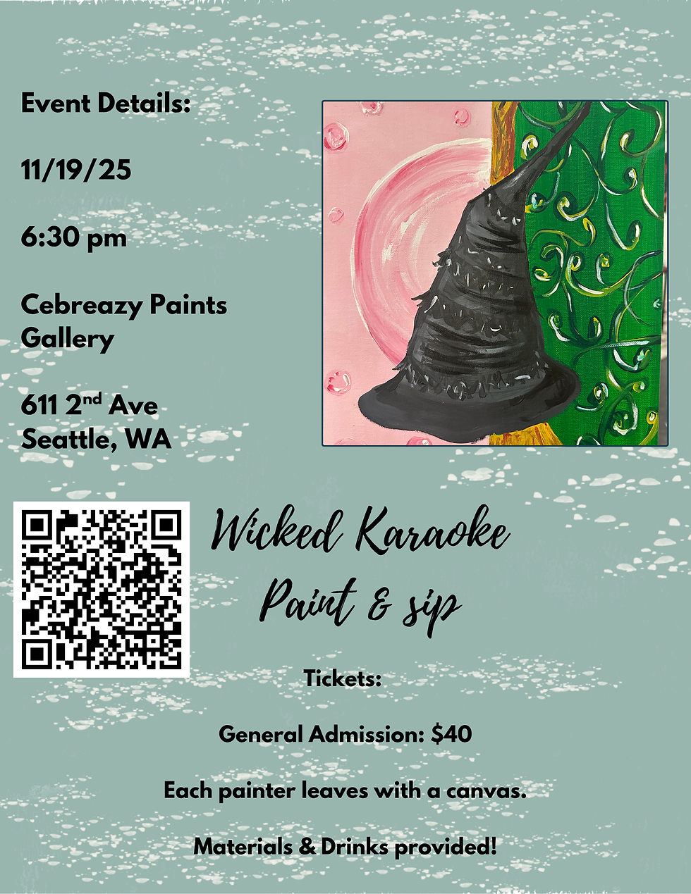 Wicked Karaoke Paint & Sip